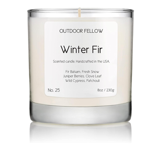 Outdoor Fellow Winter Fir Natural Luxury Scented Candle